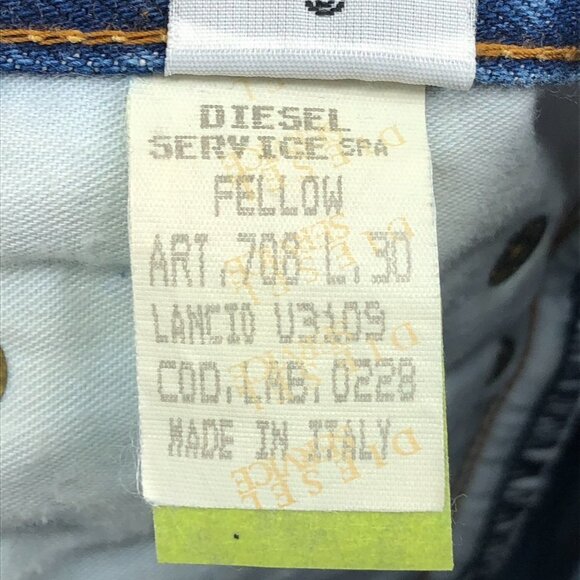 Diesel Industry Slim Straight  leg Denim Jeans 27x30 - Picture 8 of 14